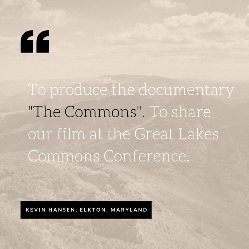 Asking, Committing and Belonging: the making of a Great Lakes Commons ...