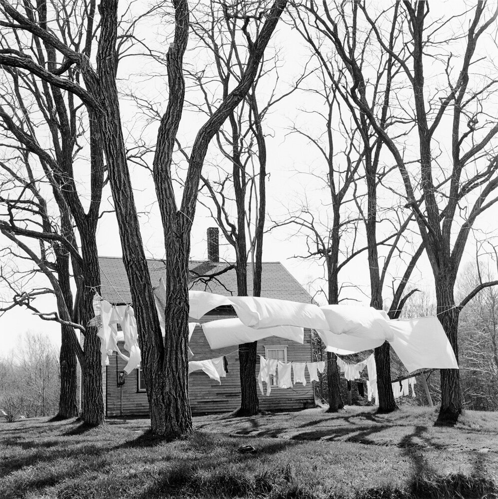 Clothesline, Northport, Maine, 1971