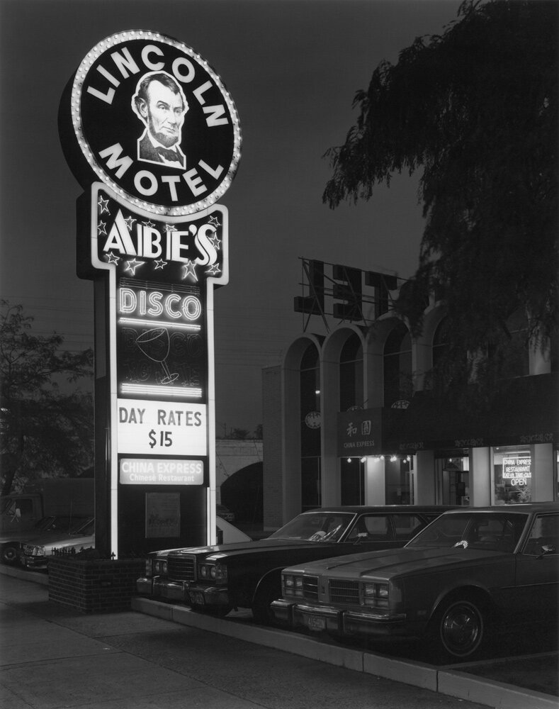 Lincoln Motel and Abe’s Disco, Newark, New Jersey, 1981