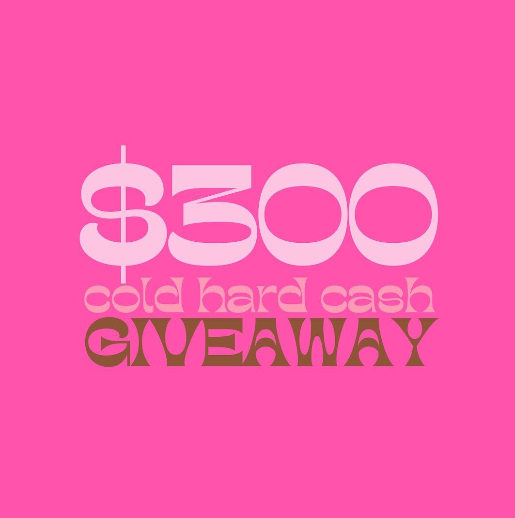 💝 GIVEAWAY 💝 we&rsquo;re giving away three hundred bucks cold hard cash 💵 AND four free unlimited weekend passes to the market next weekend 🙊😻

TO WIN:

(super easy)

▫️tag 3 friends in the comments below! 
▫️ for a BONUS entry: share this post 