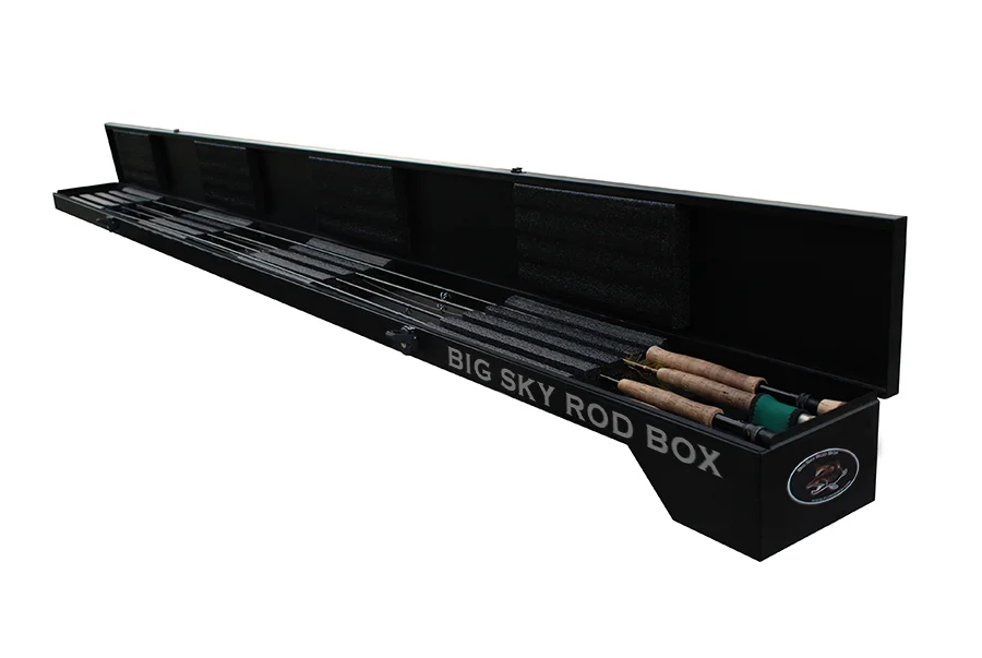 boat fishing pole box BSRB Original Fly Rod Carrier — Big Sky Rod Box
