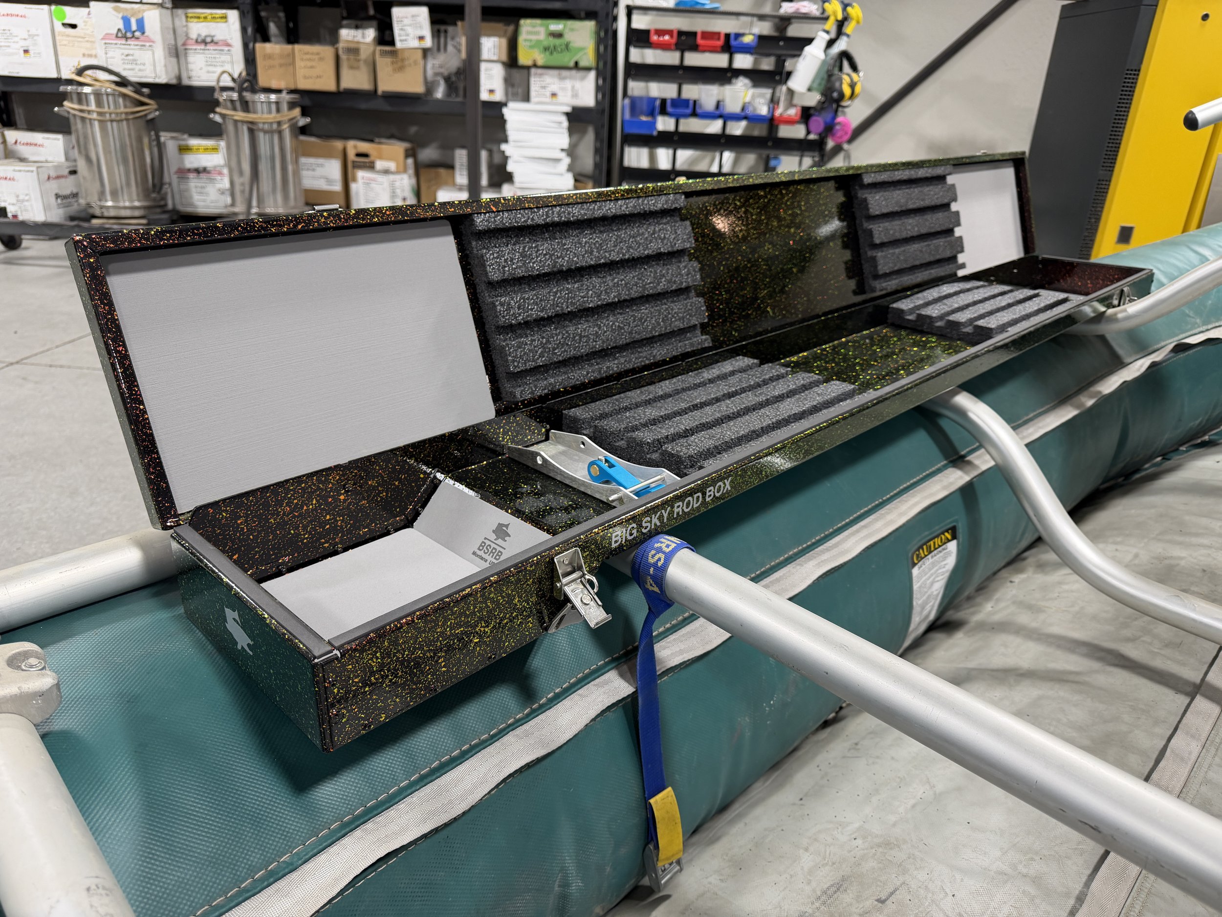 Metal Fishing Rod Case Rod Holder Carolina Aluminum Products Metal Fishing Rod Case Rod Holder Carolina Aluminum Products