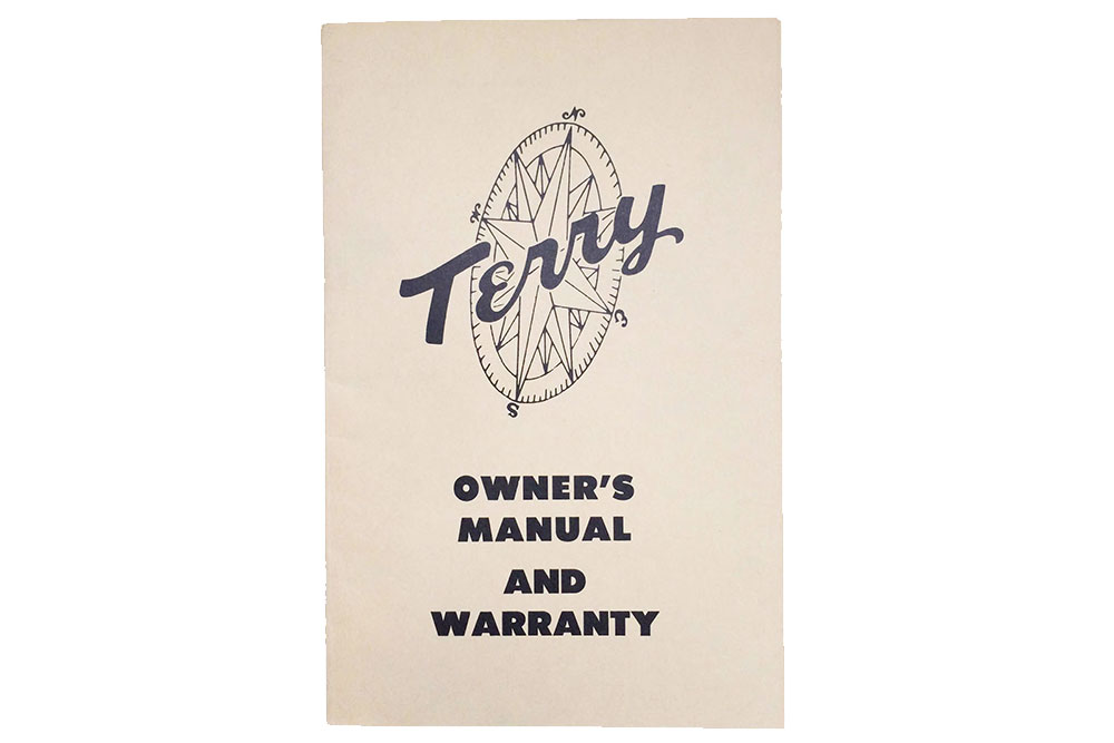 Terry Travel Trailer Owner's Manual and Warranty