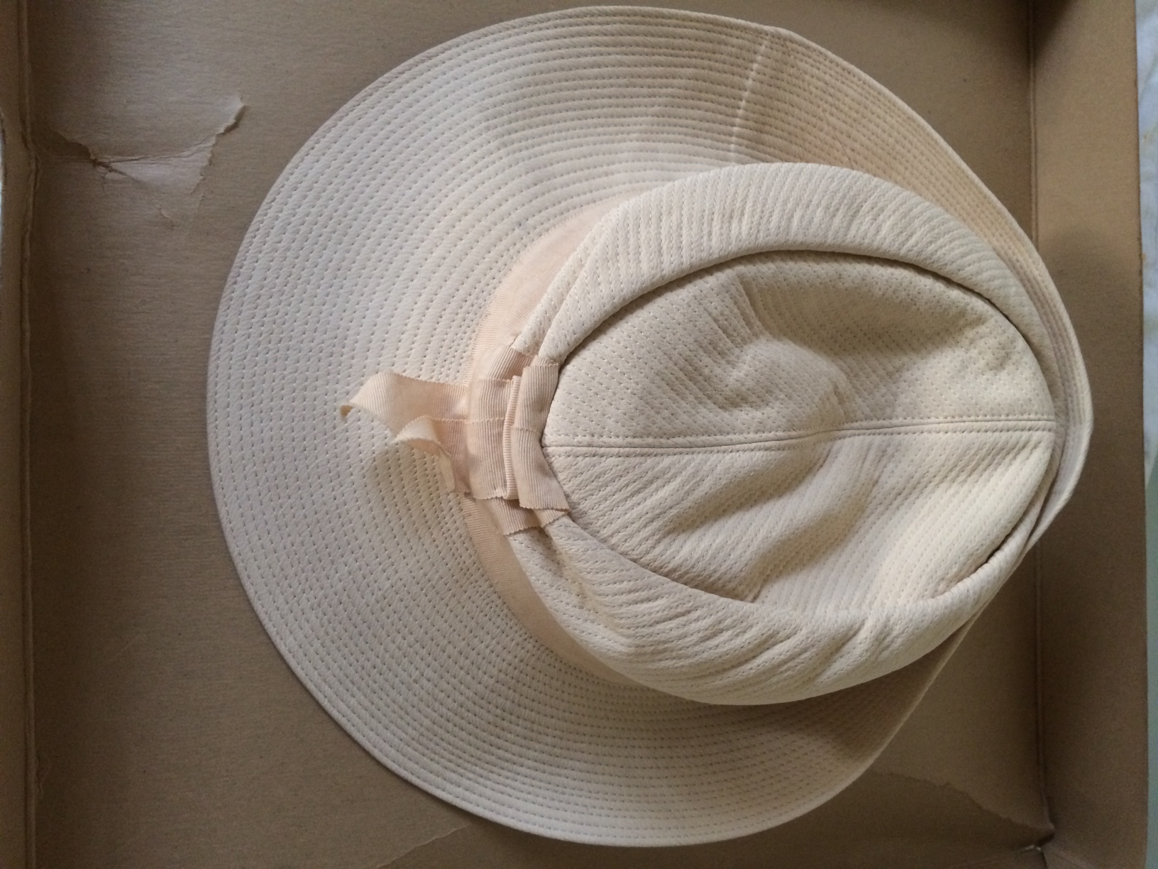NRA Off White Cotton Hat