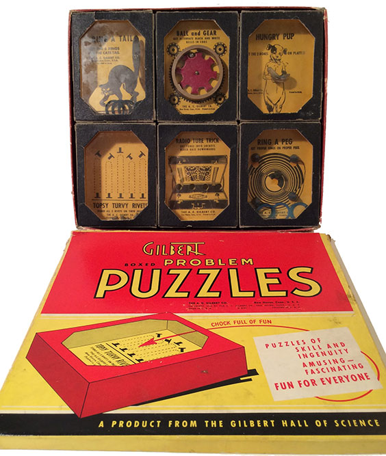 1940 Gilbert Boxed Problem Puzzle Games