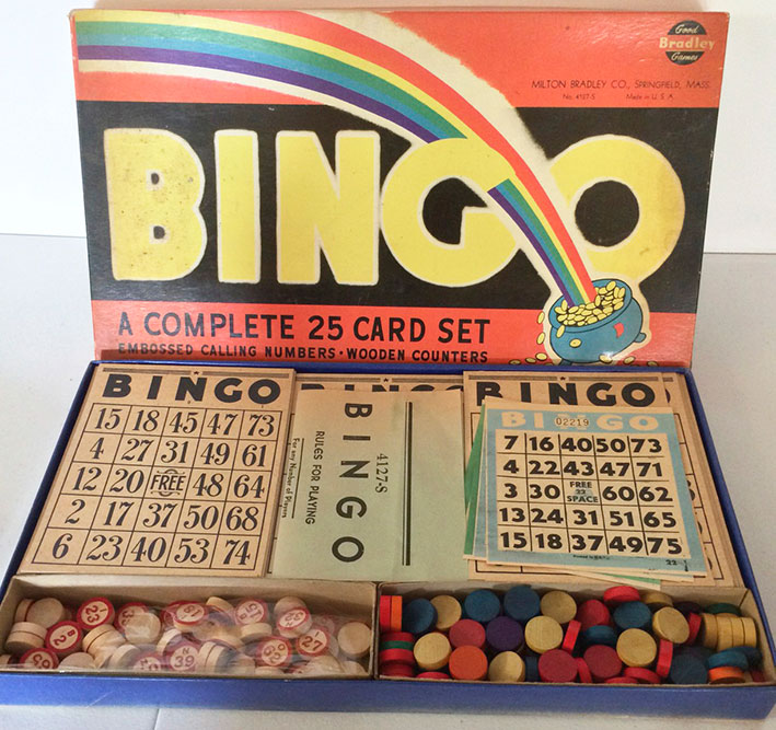 1930s Milton Bradley Bingo