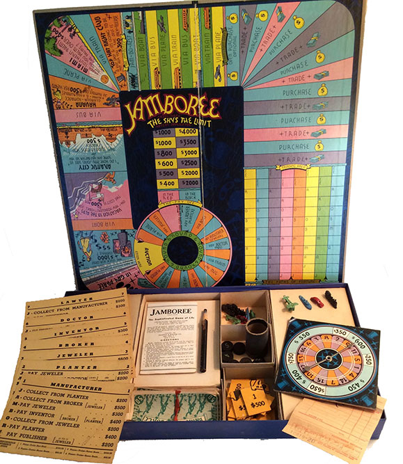 1936 Jamboree Board Game