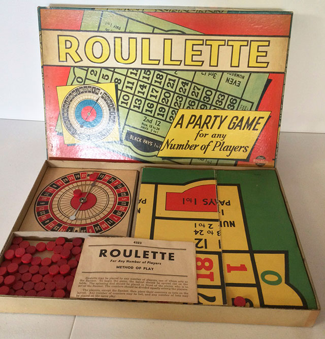 1939 Milton Bradley Roulette