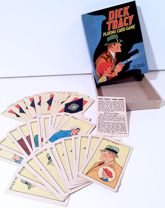 1937 Dick Tracy Playing Card Game