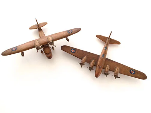model wood airplanes