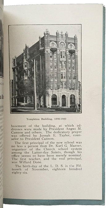 Templeton Building 1898-1900