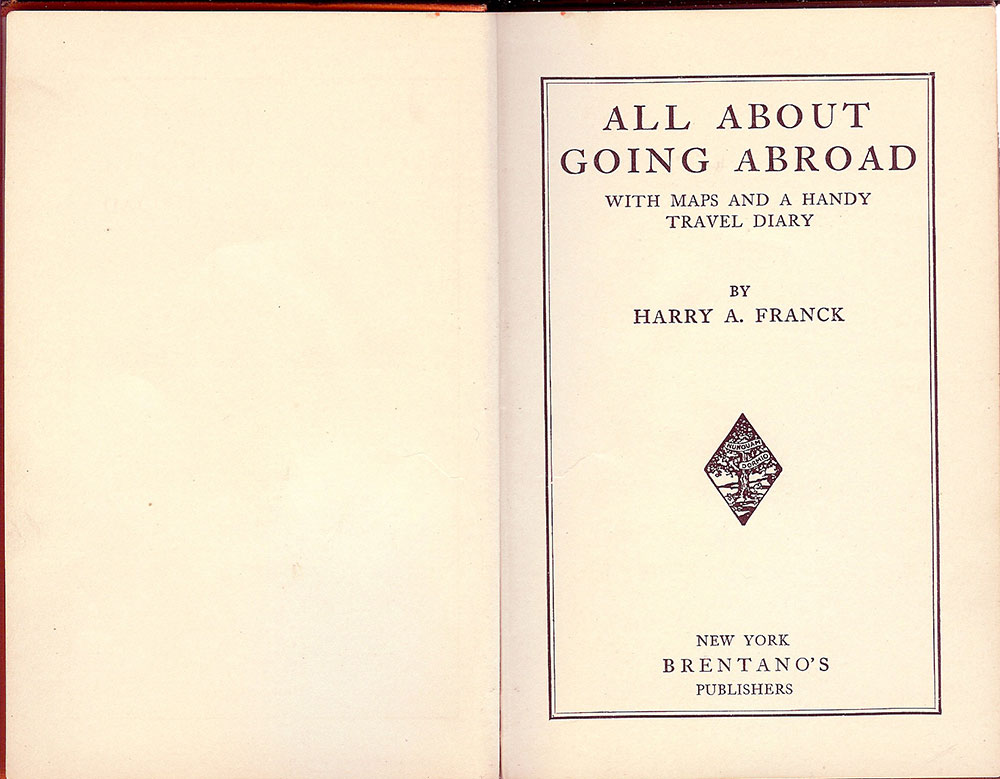 All About Going Abroad - Title Page