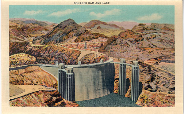 Boulder Dam and Lake