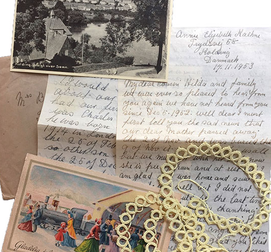 1953 Nov 17 Annie Kaehne to Hilda
