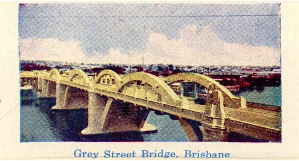 1940s Grey Street Bridge Brisbane