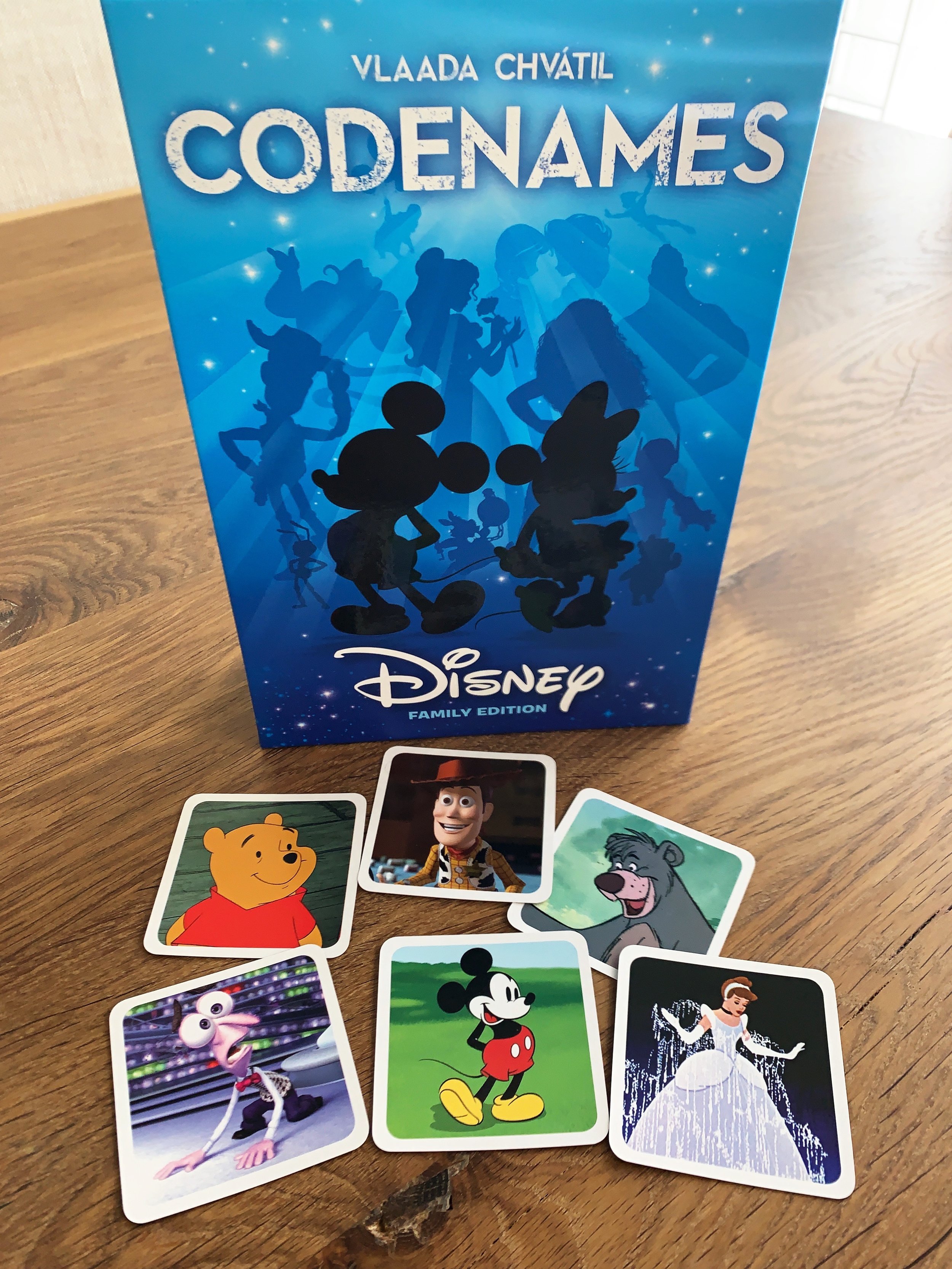 Disney Code Names Board Game Tour Toy To The World