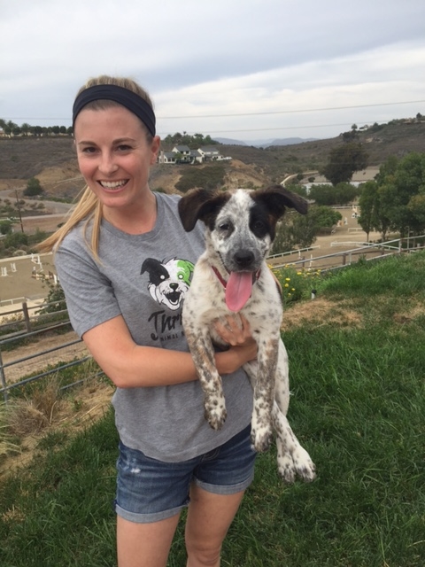 Olivia Cameron and Thrive's newest baby girl, 4 month old Lexi, available for adoption on July 12th.