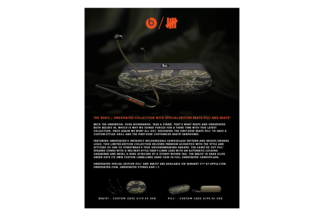 undefeated beats pill