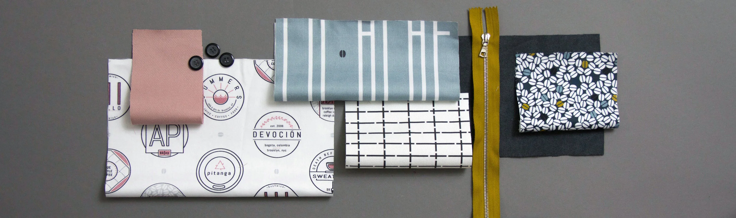 Original patterns printed on 100% cotton sateen.