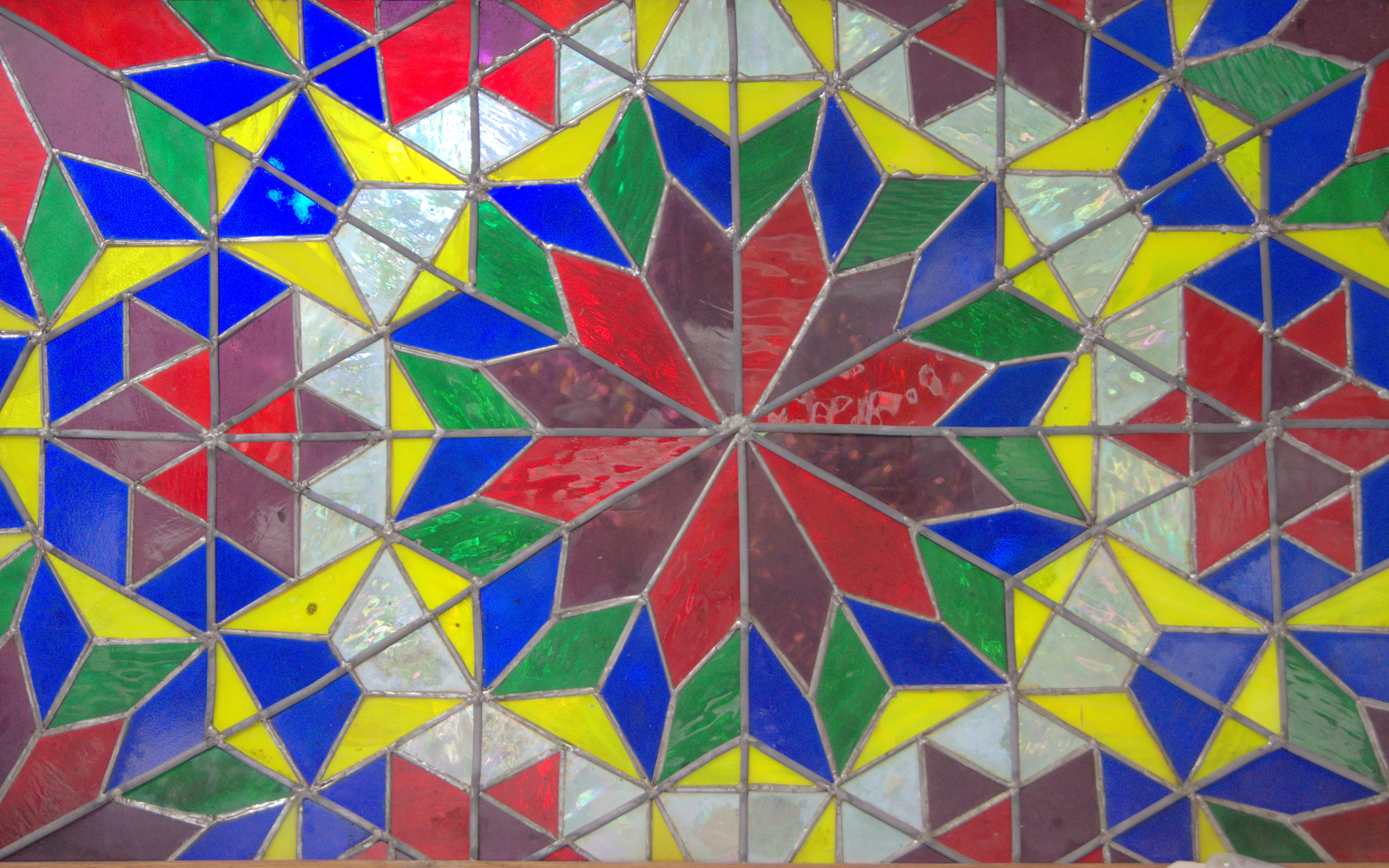  Stained glass, 1995. or so. 