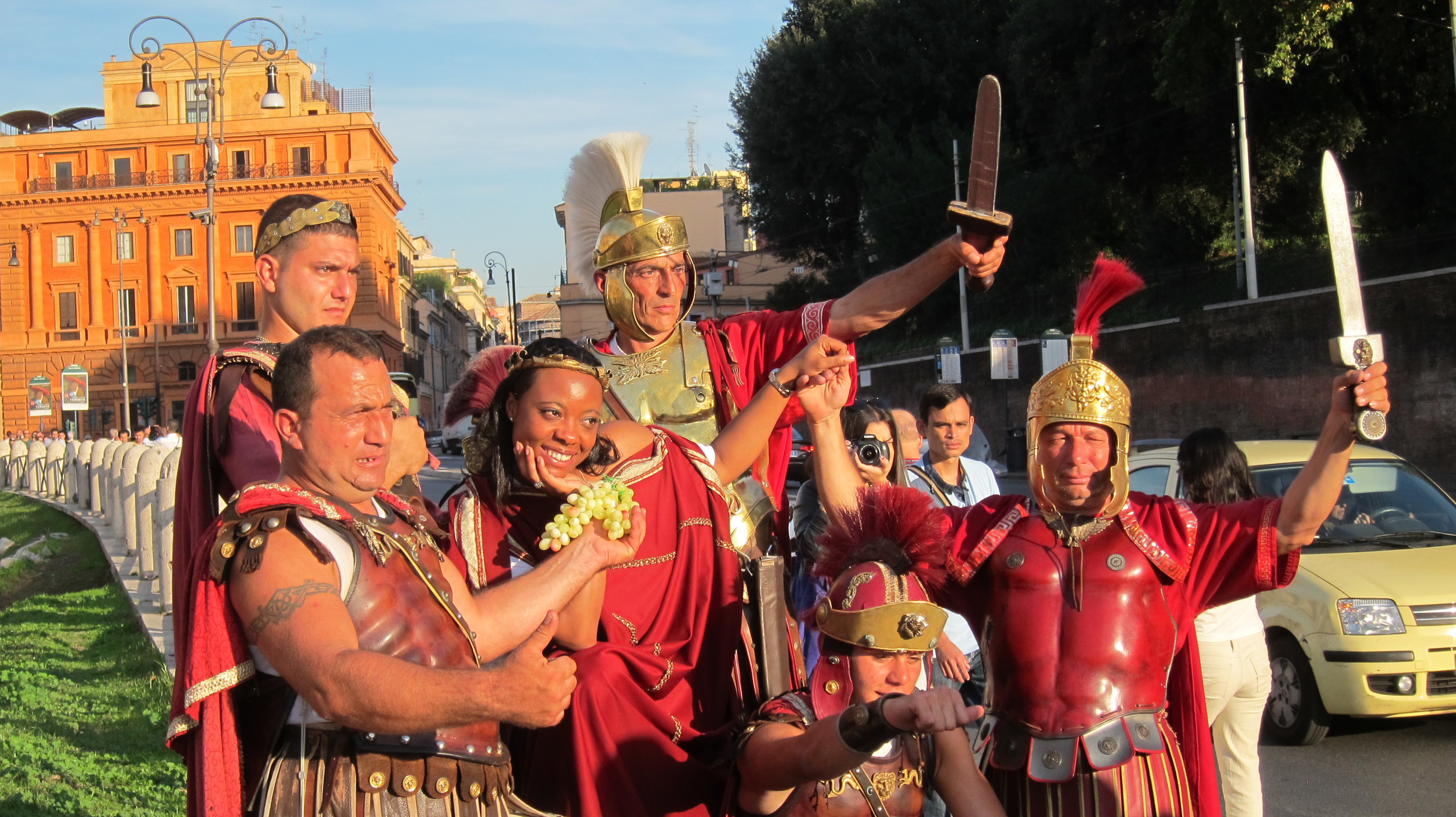   2012, 'Gladiators' in Rome.  