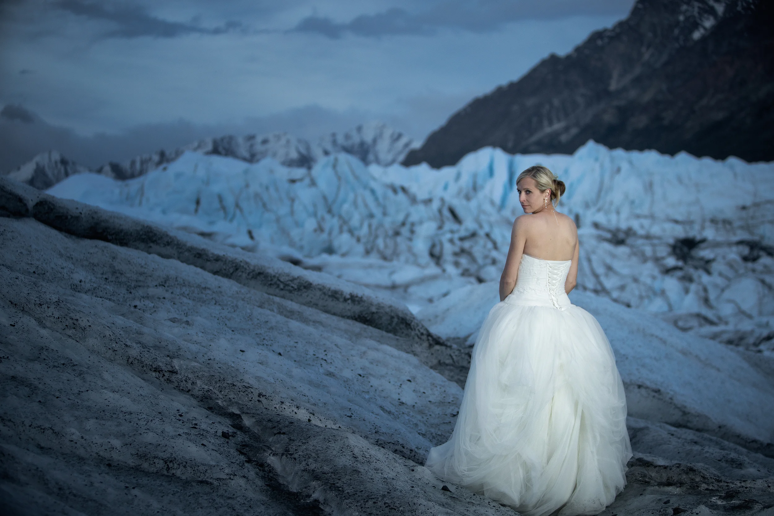 Glacier Bride & Groom