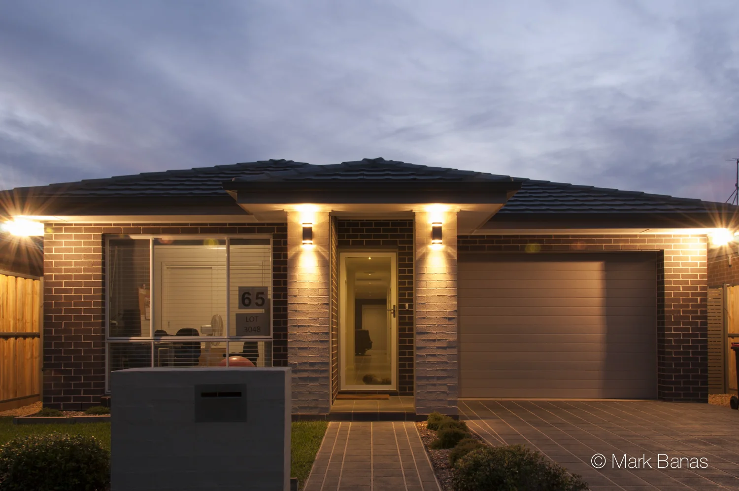 Dusk Real Estate Shot