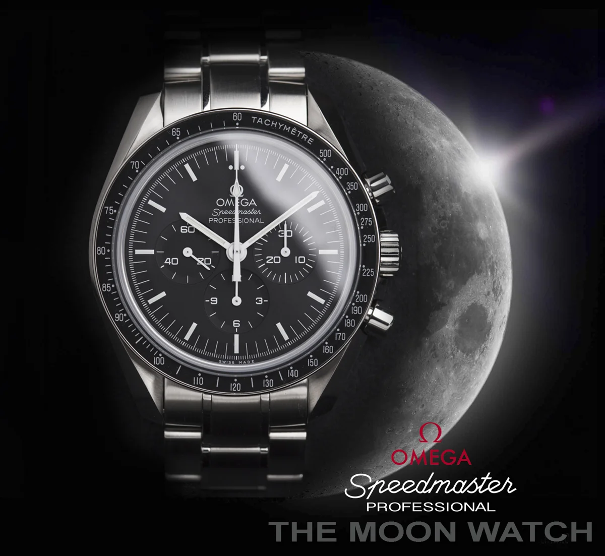 Omega Speedmaster Professional (Mock Advertisement)