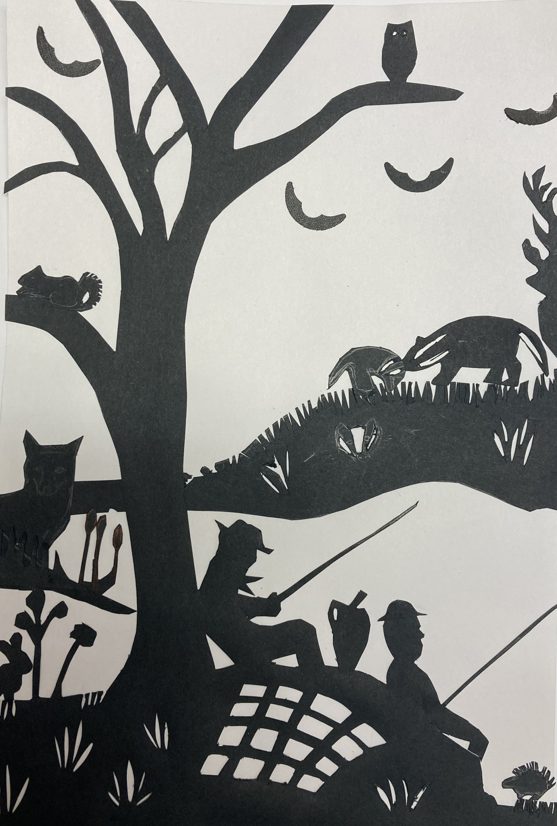 Paper cut workshop with Ruth Allen