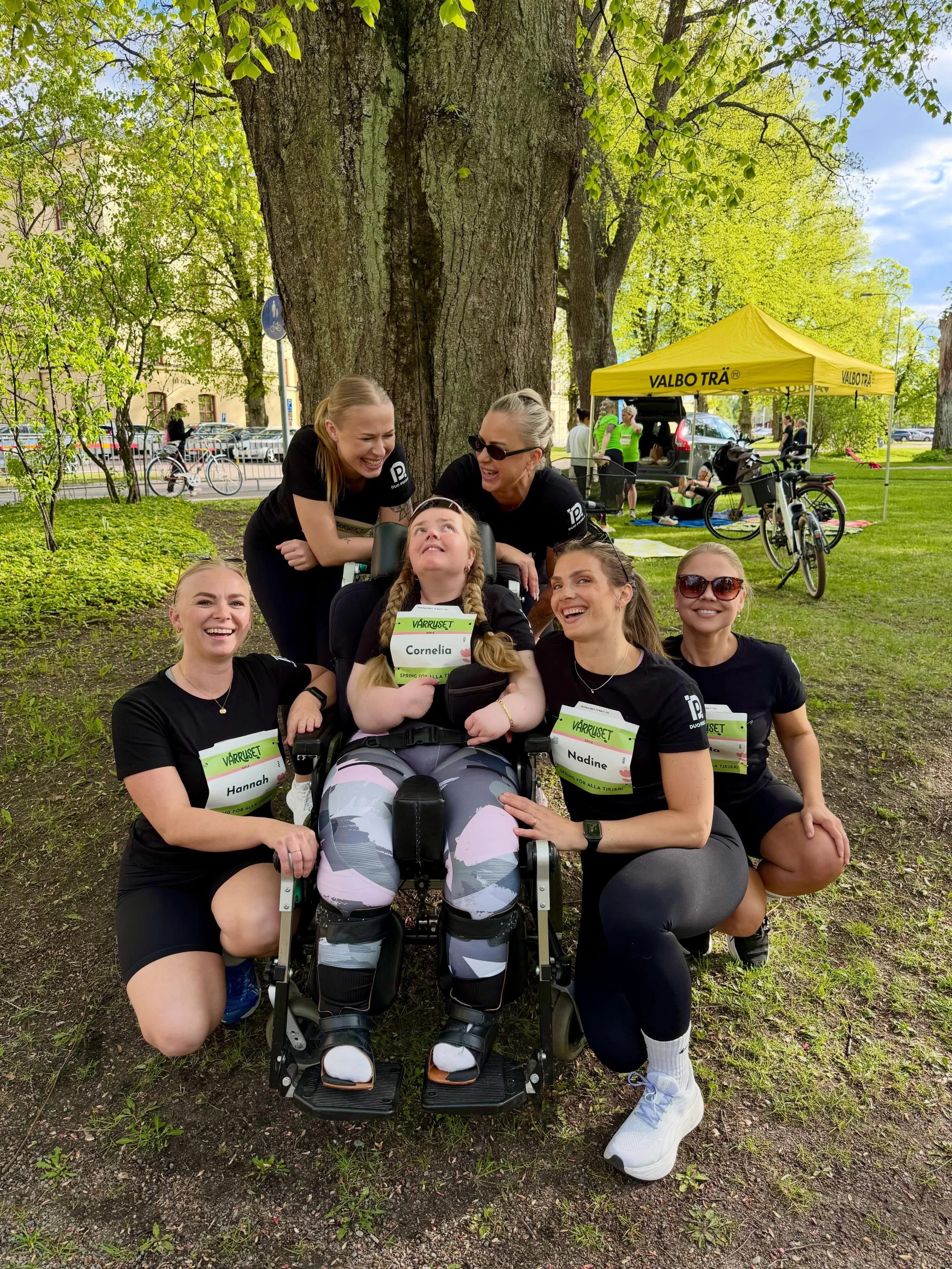 I str&aring;lande sol ☀️ och tillsammans med 2400 andra tjejer deltog Cornelia och hennes assistenter i V&aring;rruset i G&auml;vle h&auml;romdagen. I &aring;r var det fj&auml;rde g&aring;ngen Cornelia deltog och det var inte sista g&aring;ngen h&aum