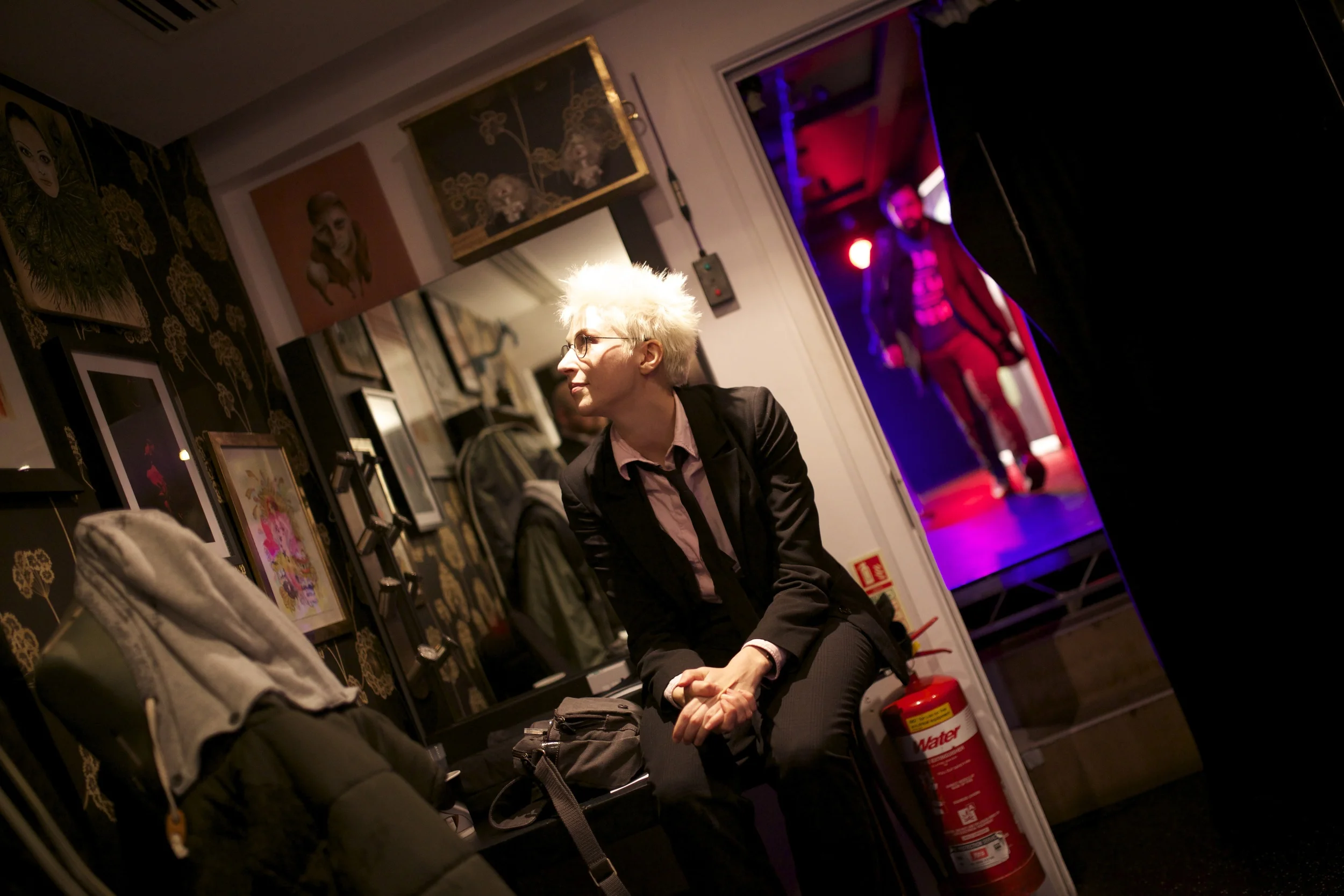 Backstage at The Soho Theatre