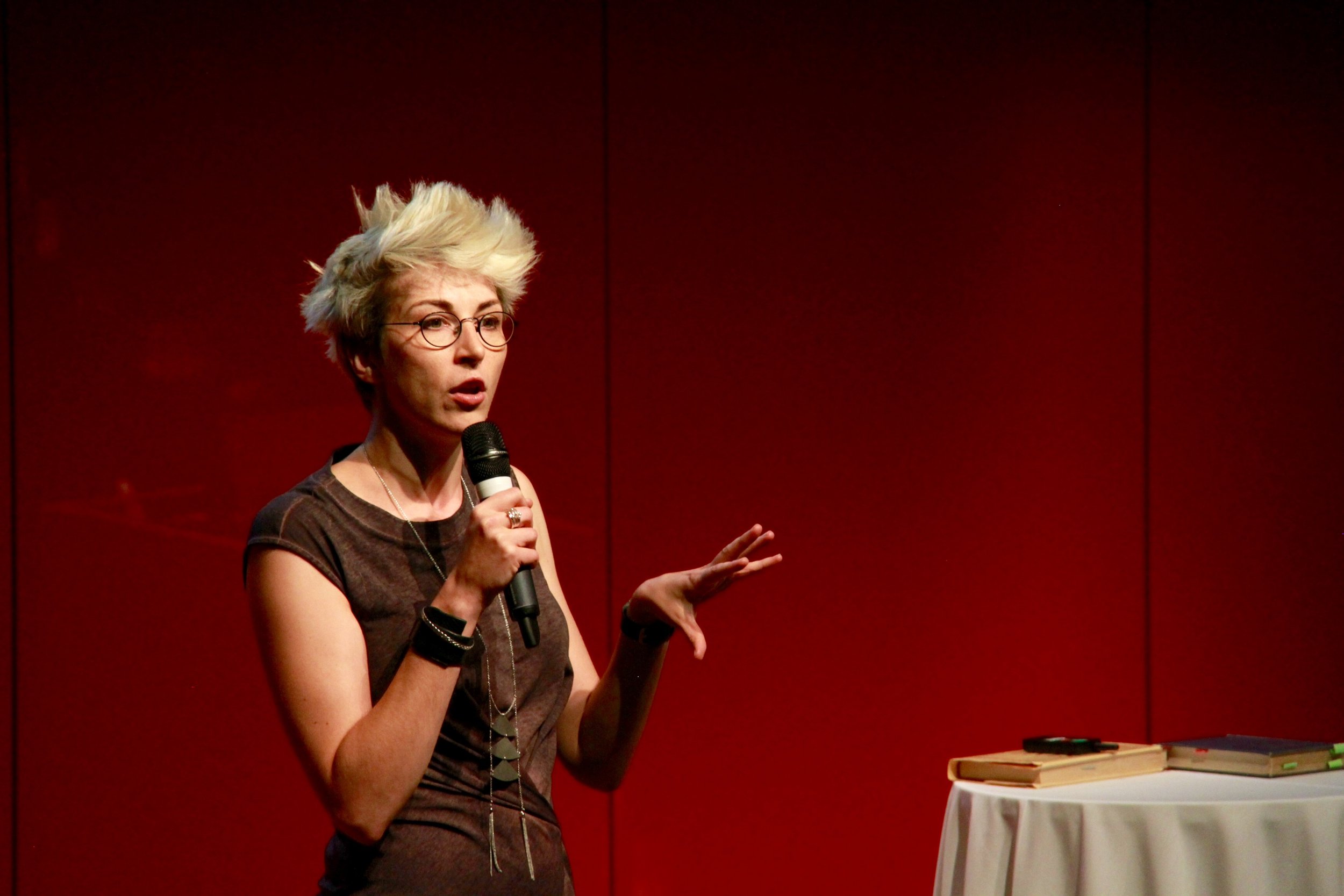 Iszi Lawrence at the British Museum