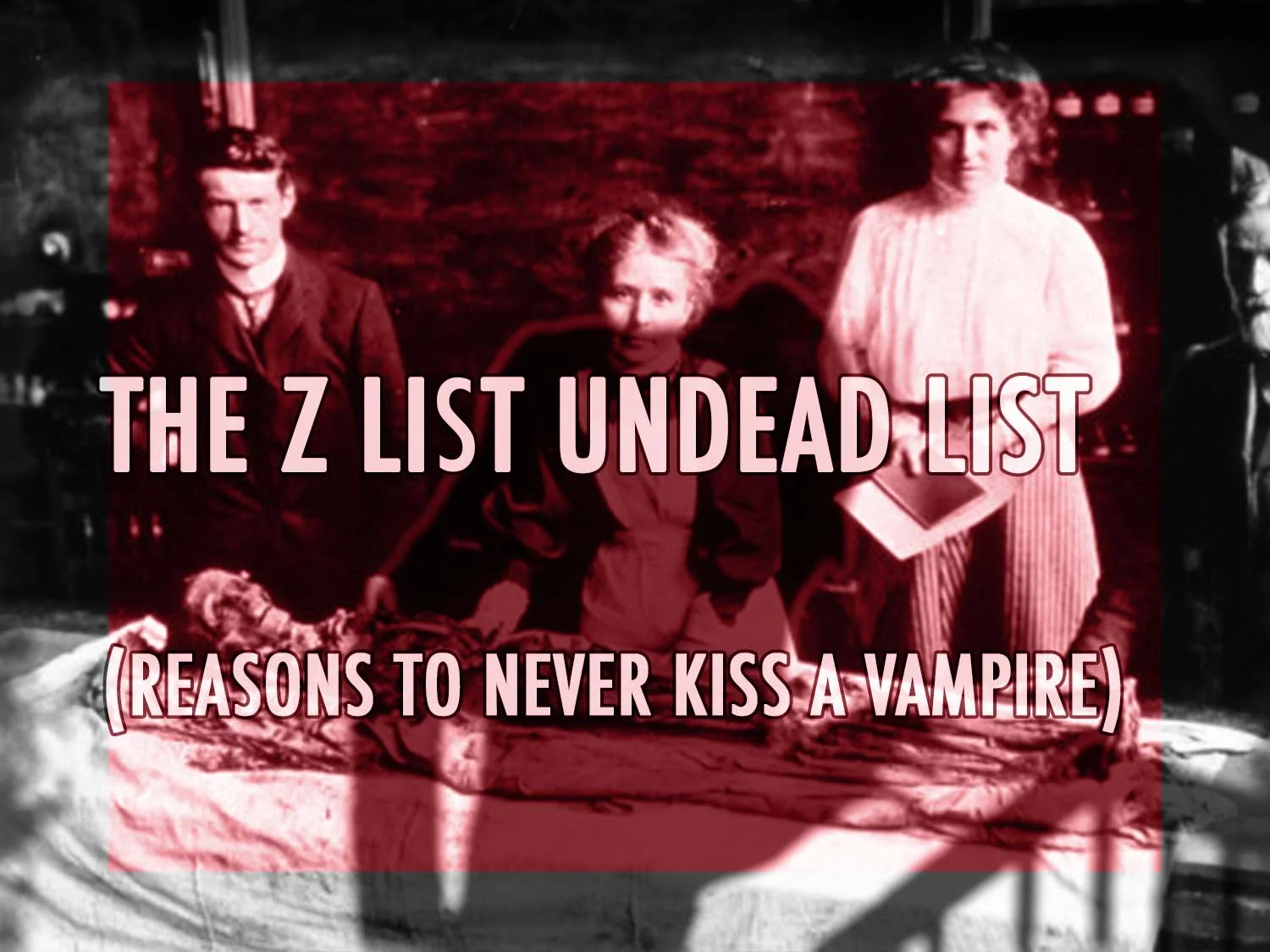 VAMPIRES, WITCHES AND A POLTERGEIST FERRET