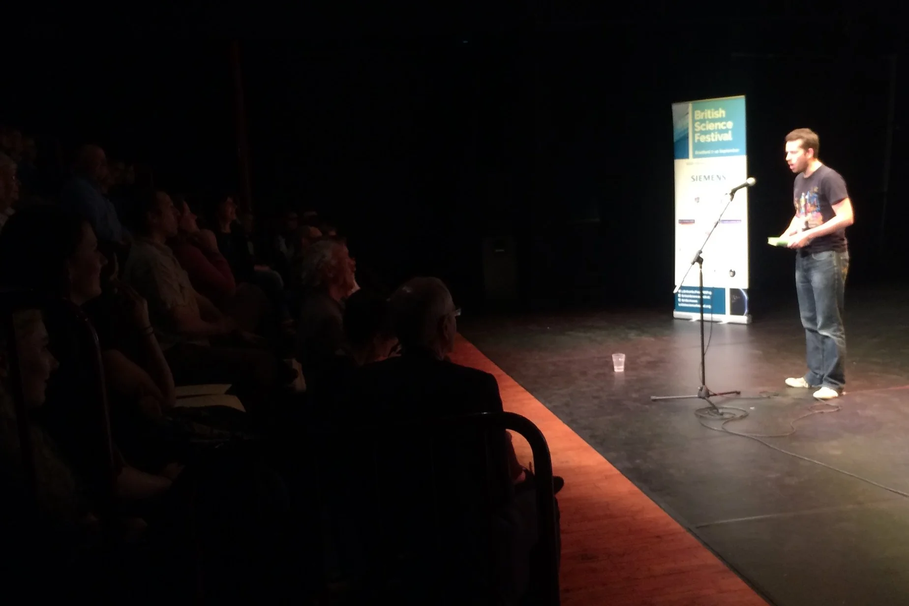James at The British Science /Festival
