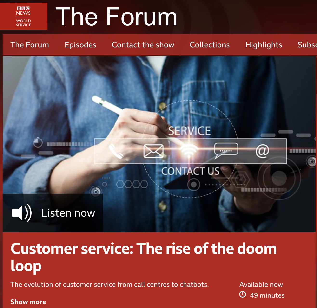 Customer service: The rise of the doom loop