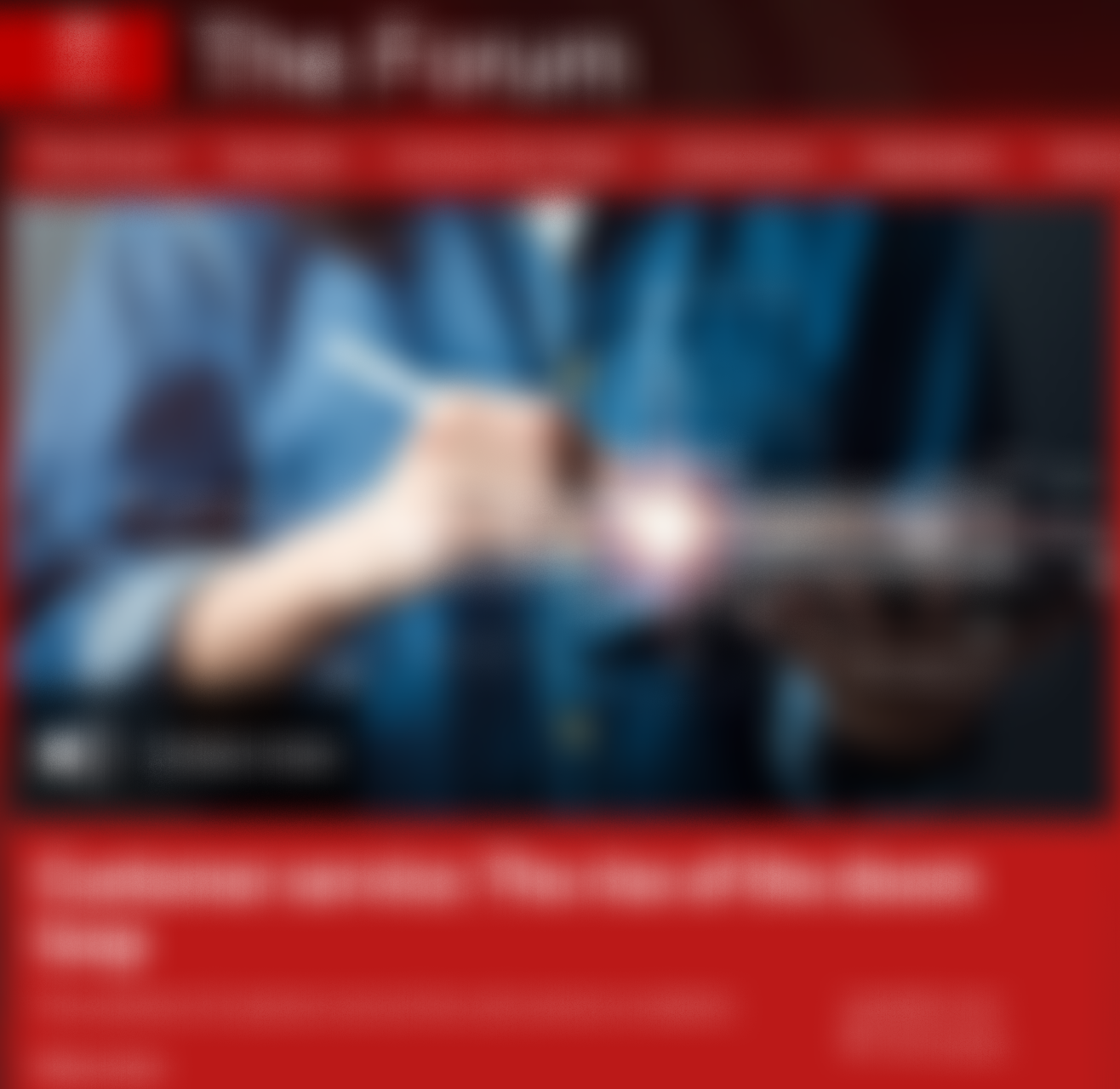 Customer service: The rise of the doom loop