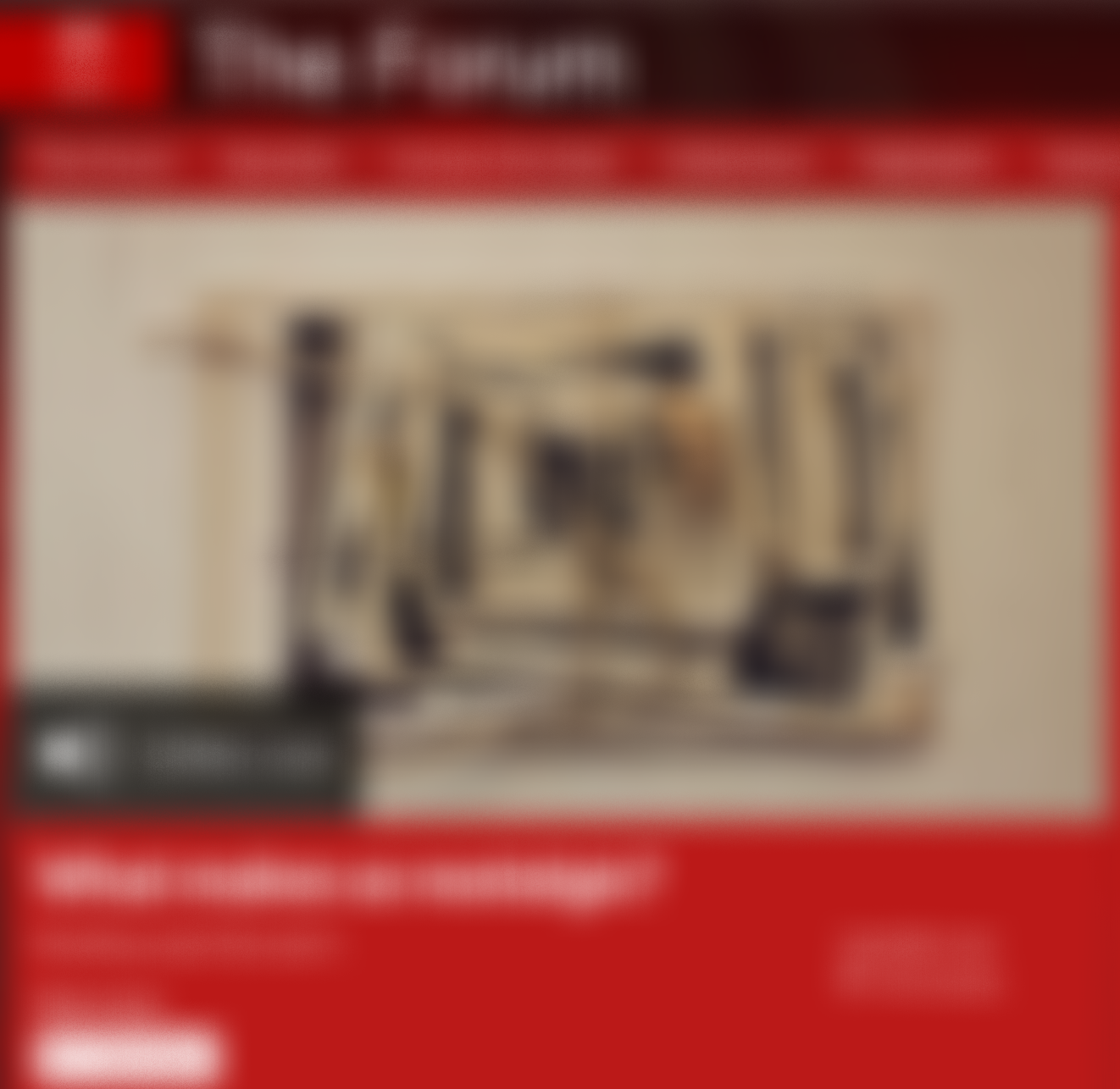 What Makes Us Nostalgic? 