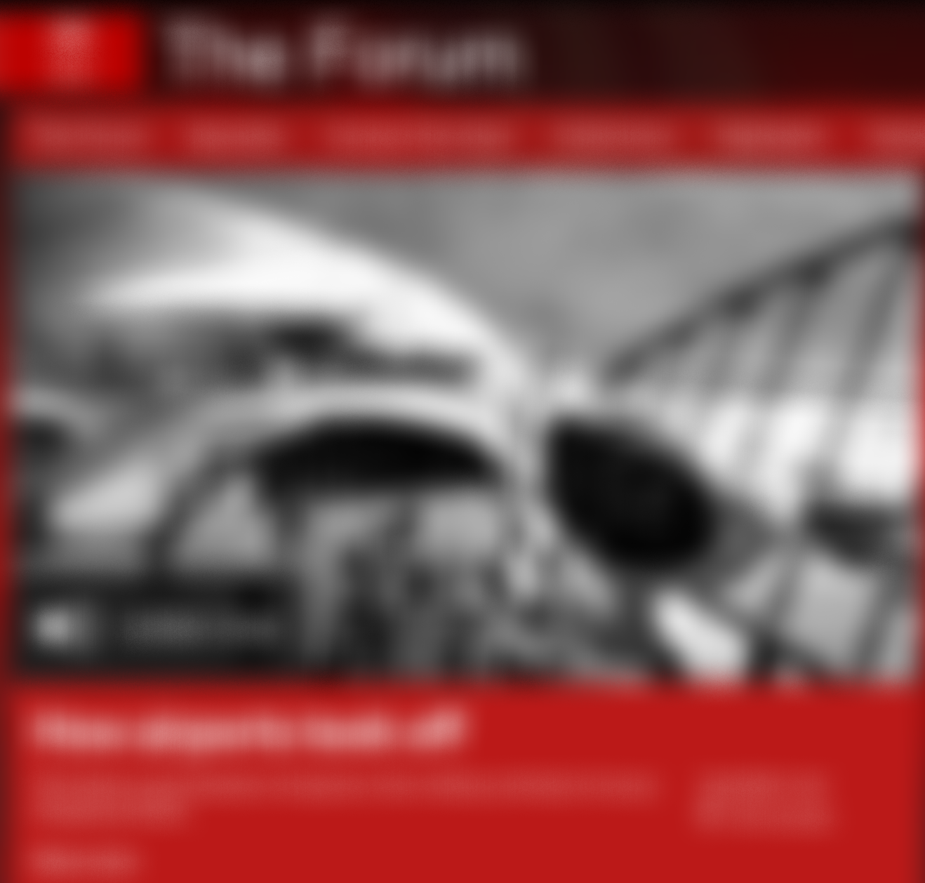 How airports took off