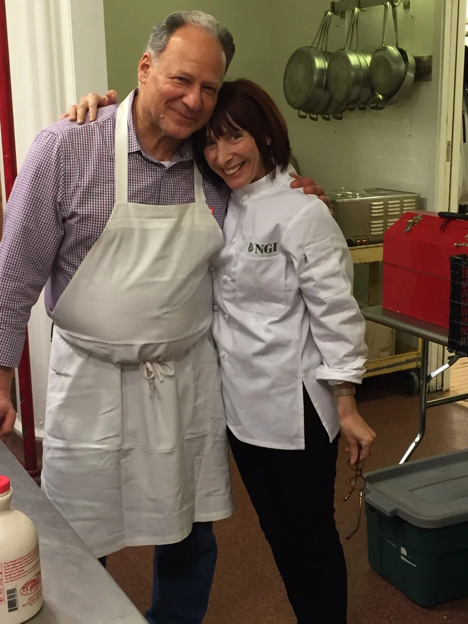 Rich and I at NGI in 2015. I looked out at the audience and he was in my class! I love you, Rich LaMarita :)