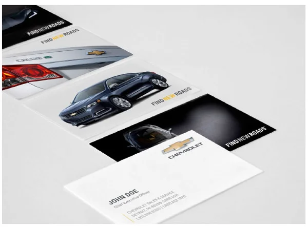 Business Card layout