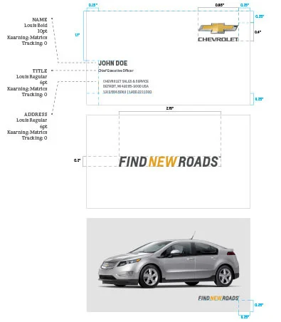 Business Card Layout Specifics