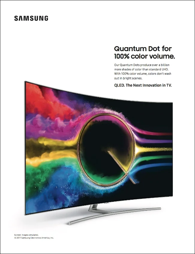 Single Page QLED Print