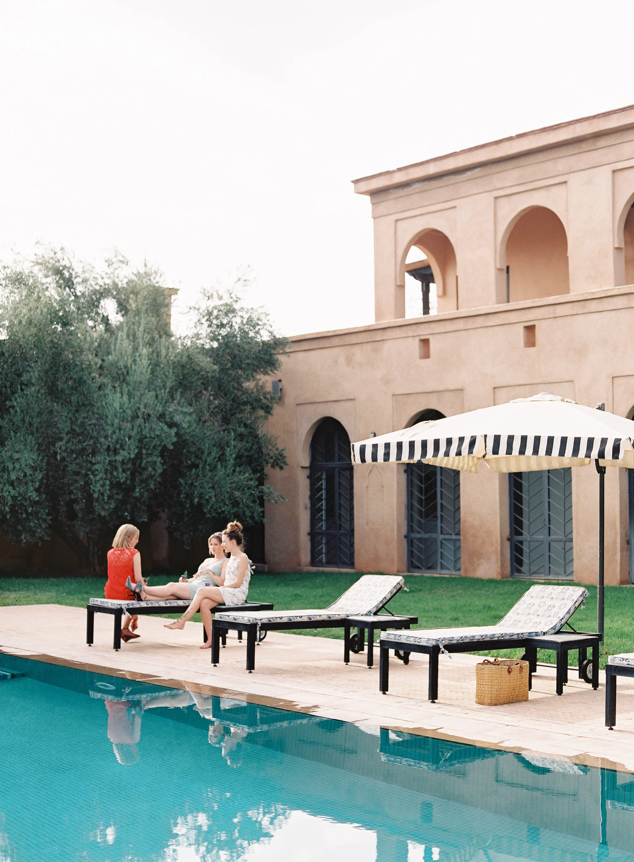 Peacock Pavilions boutique hotel in Marrakech, Morocco – Design by M. Montague - Pool