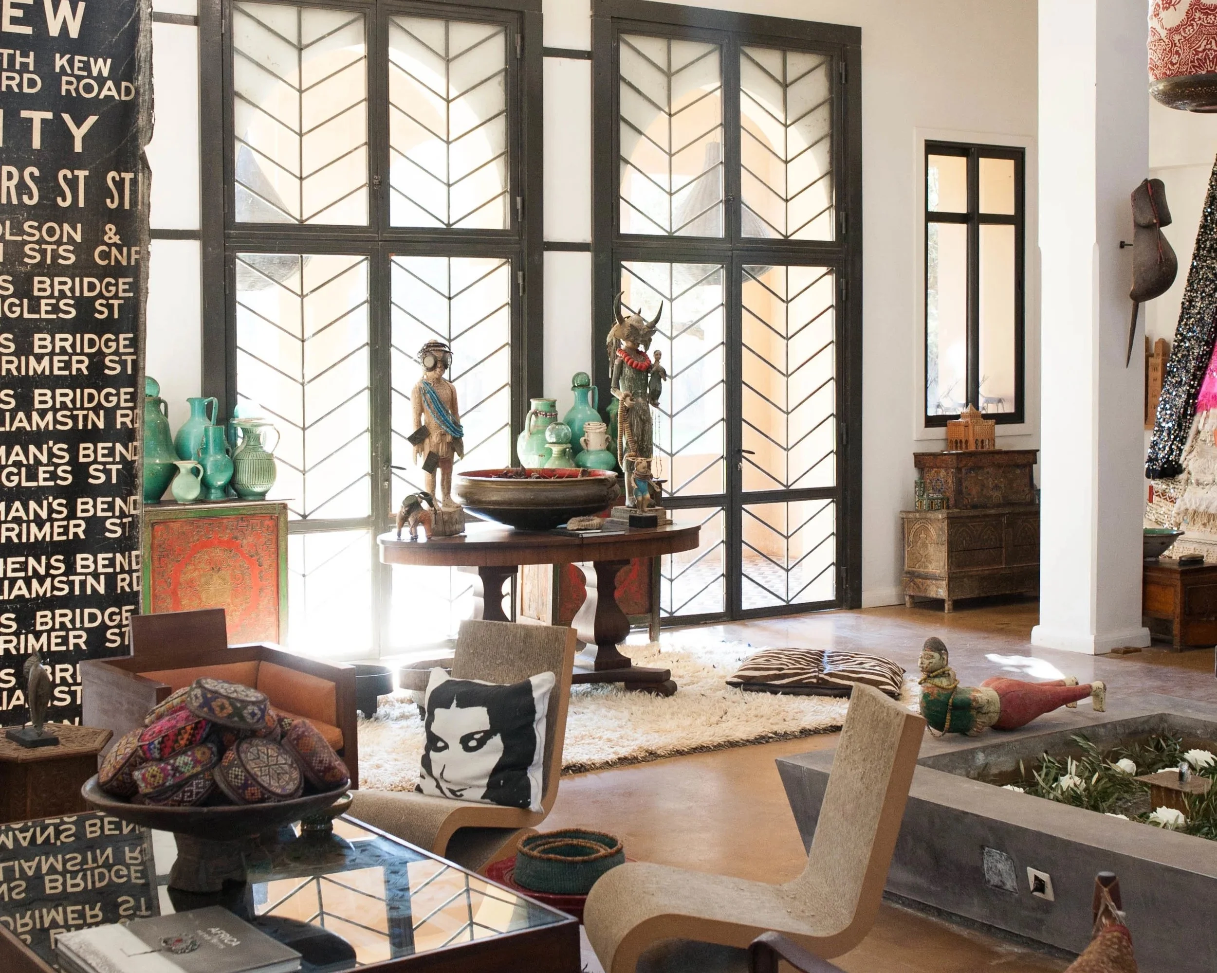 Peacock Pavilions boutique hotel in Marrakech, Morocco – Design by M. Montague - Grand Salon