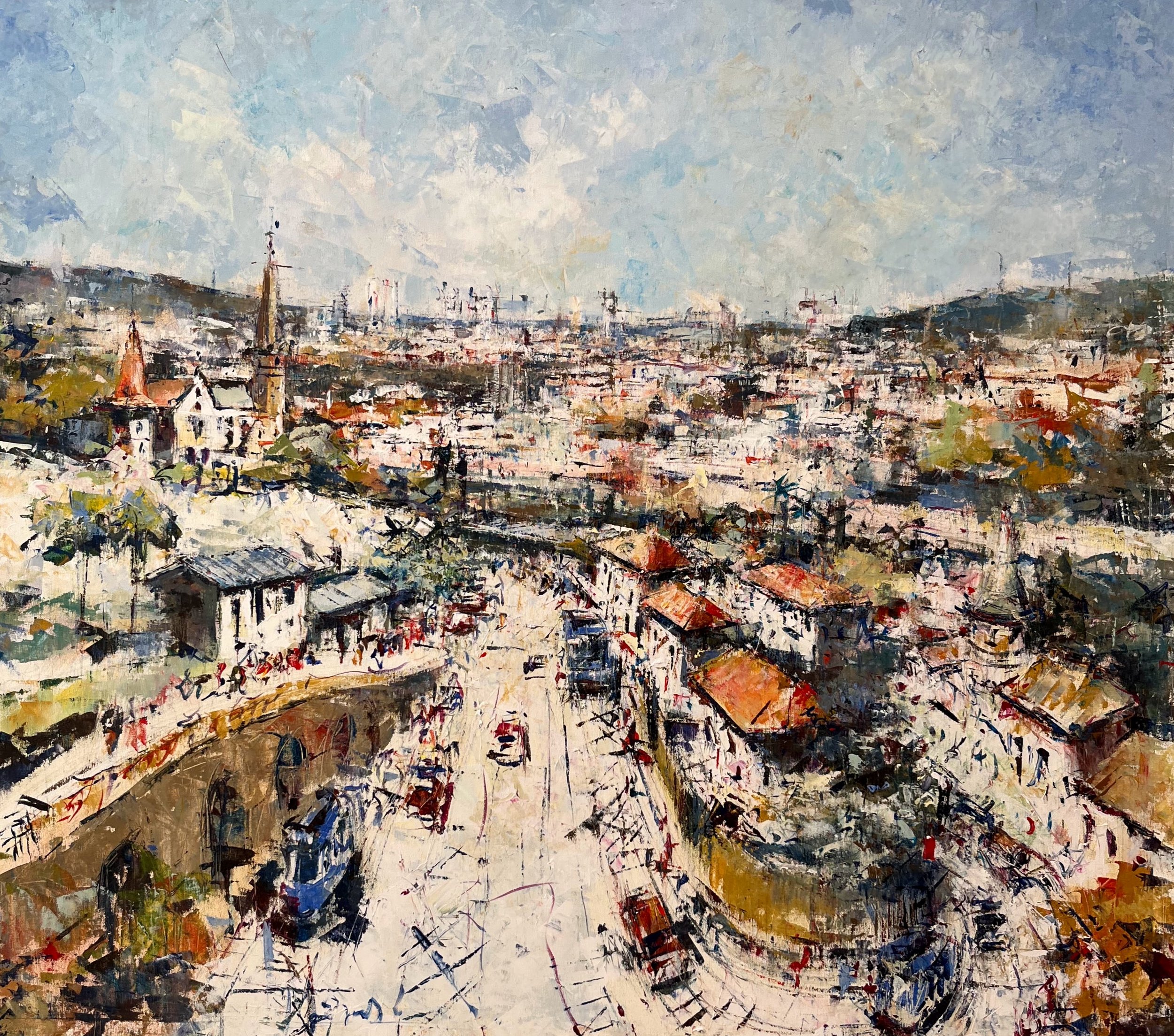 Panoramic of Barcelona
