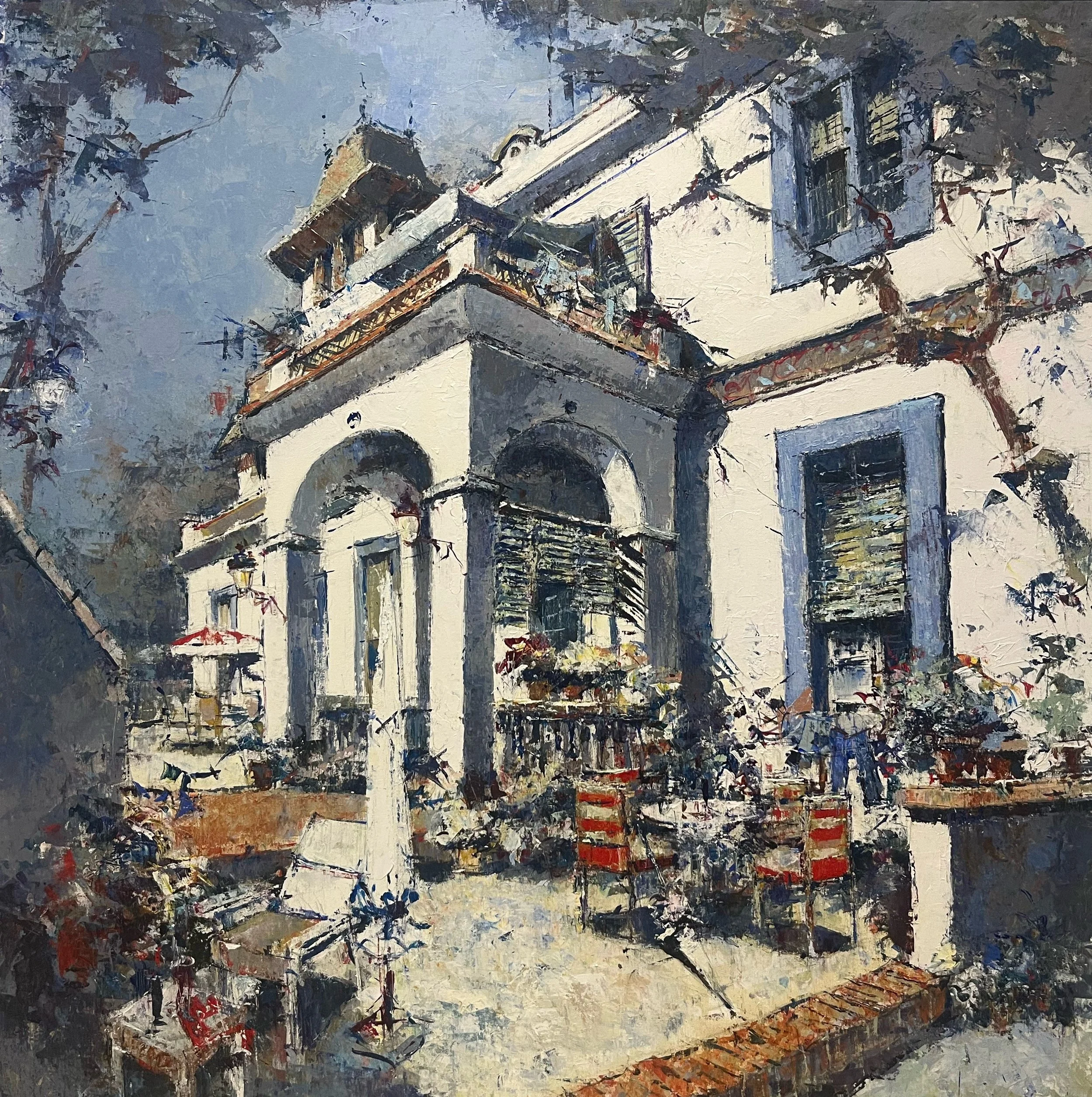 Colonial House in the Bonanova neighborhood of Barcelona