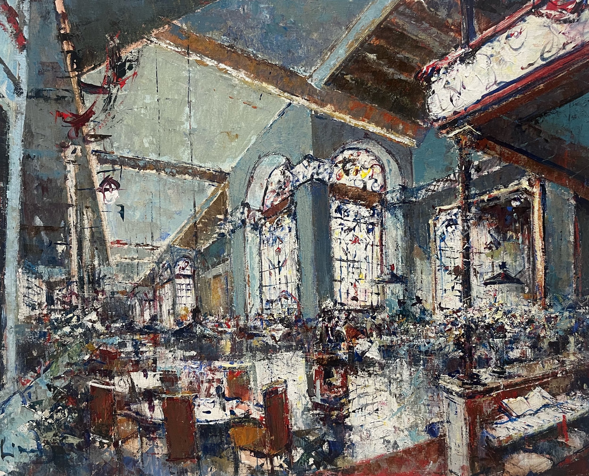 Interior of Café