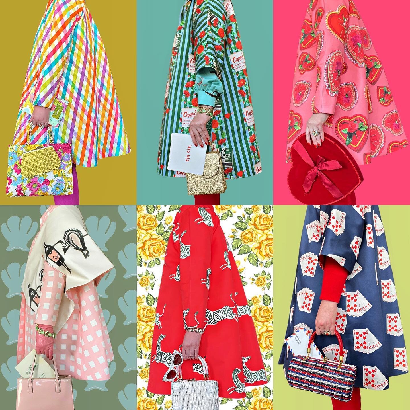 Plaid, Capri, valentines, dancing oysters and champagne bottles, jumping zebras &amp; playing cards&hellip;which is your favorite?