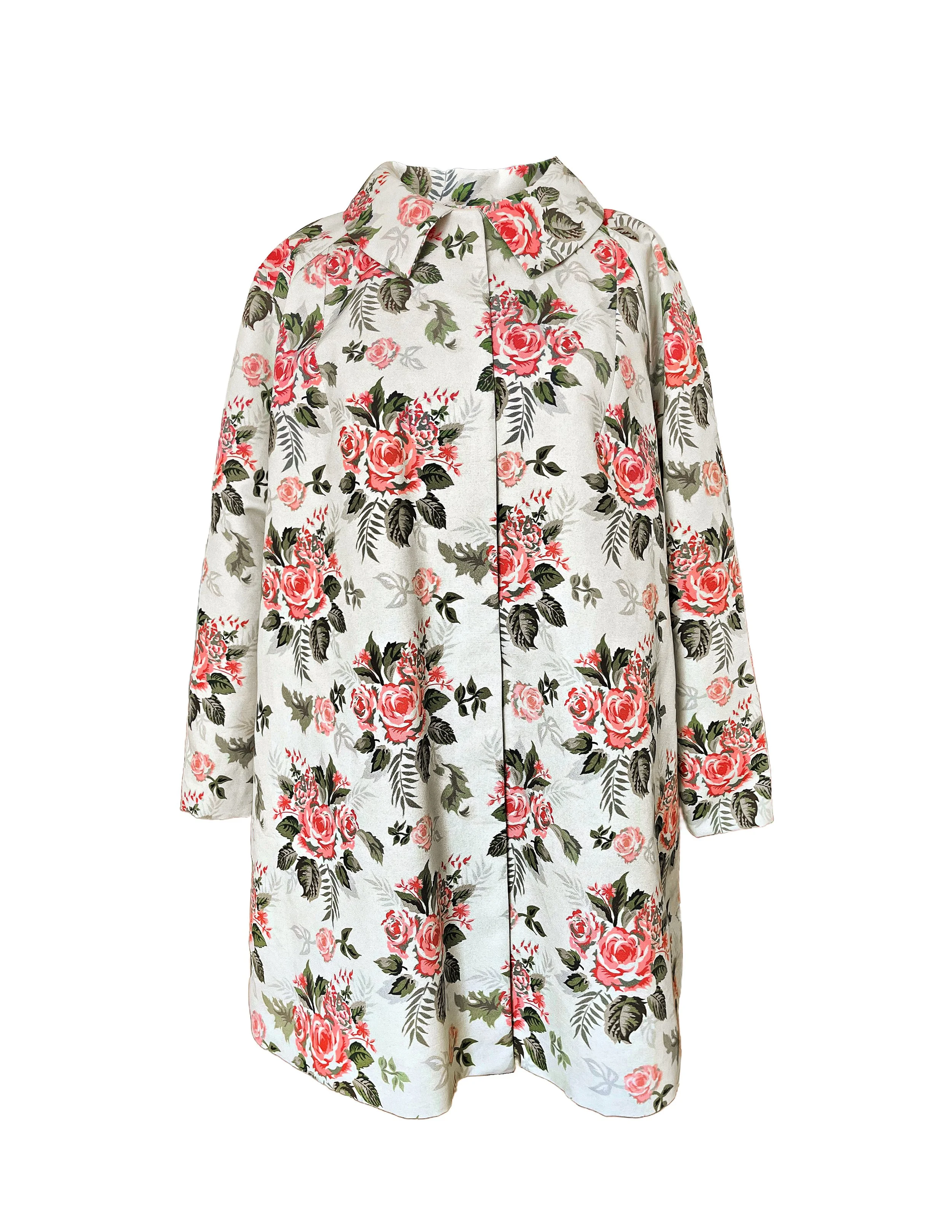 Winter Floral Quick Escape Coat