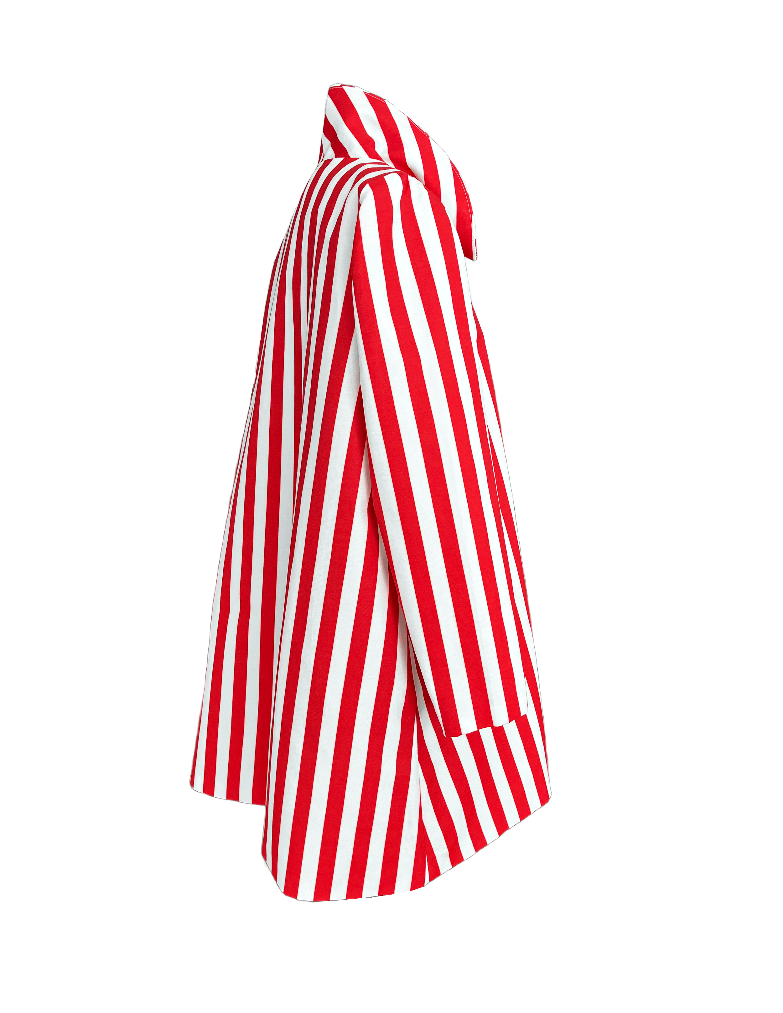 Candy Shop Red Striped Quick Escape Coat